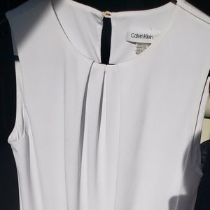 Calvin Klein white blouse
